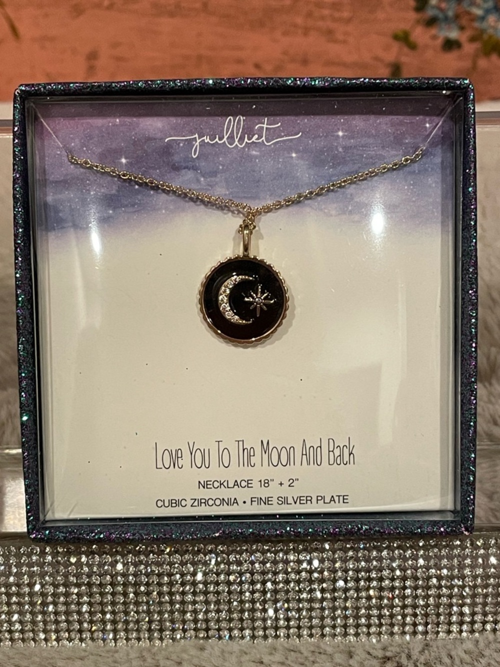 Juilliet "Love You to the Moon and Back" Necklace